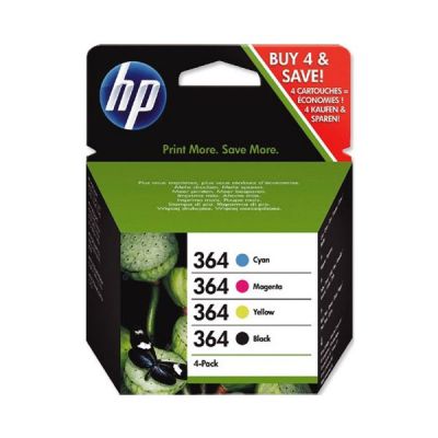 No. 364 Black and Colour Inkjet Multipack