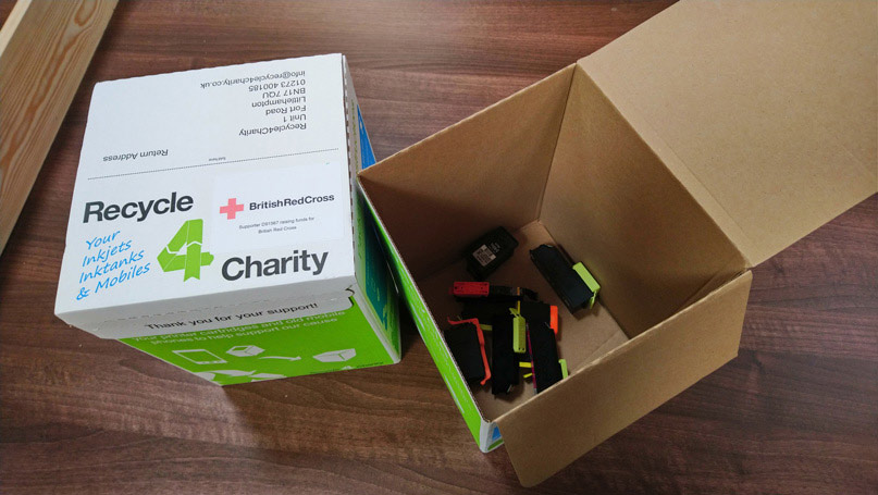 Recycling Ink Cartridges for Charity