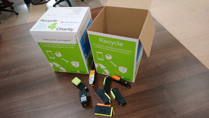 Ink Cartridge Recycling for Charity