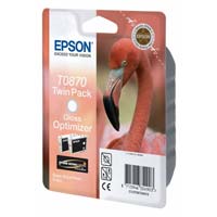 T0870 Gloss Optimiser Twin Pack (Flamingo)