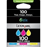 No.100 3 Colour Ink Cartridge CMY Pack (14N0849)