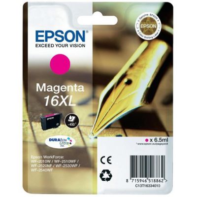 T1633 Magenta XL Ink Cartridge (Pen and Crossword)