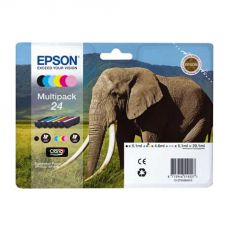 T2438 XL Multipack Printer Ink Cartridge (Elephant)