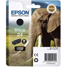 T2421 Black Ink Cartridge (Elephant)