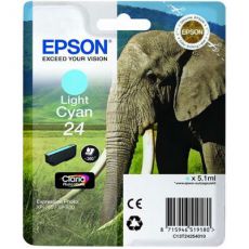 T2425 Light Cyan Ink Cartridge (Elephant)