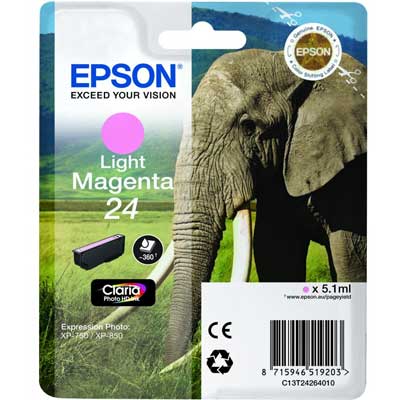 T2426 Light Magenta Ink Cartridge (Elephant)