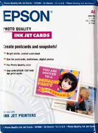 A6 Photo Quality Matte Inkjet Card 144gsm 50 Sheets (41054)