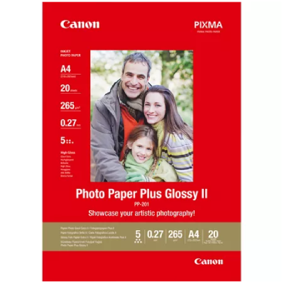 A4 Photo Paper Plus Glossy II 265gsm (20)