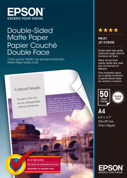 A4 Double Sided Matte Paper 50 Sheets