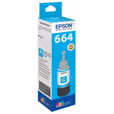 T664 Cyan Ink Bottle