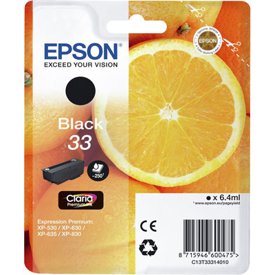T3331 Black Ink Cartridge (Oranges)