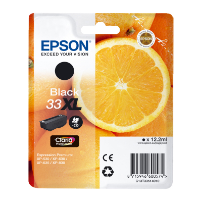 T3351 Black XL Ink Cartridge (Oranges)