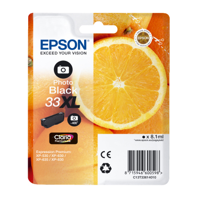 T3361 Photo Black XL Ink Cartridge (Oranges)