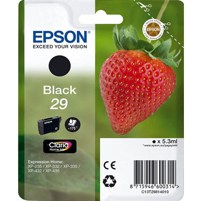 T2981 Black Ink Cartridge (Strawberry)