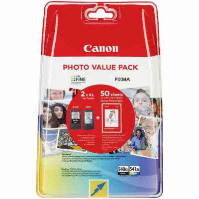 PG540XL CL541XL Photo Value Pack