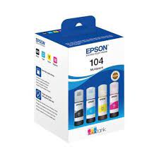 104 EcoTank 4 Colour Multipack