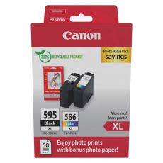 PG595XL CL586XL Black and Colour Photo Value Pack